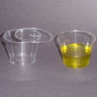 Copo Plástico Cristal 180 ML CMO CX C/ 1000