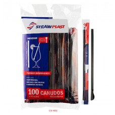 Canudo 6 SAC Mexedor 402 Preto - Caixa 1x2000