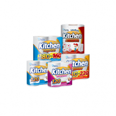 Toalha Kitchen Folha Dupla PCT 2X60